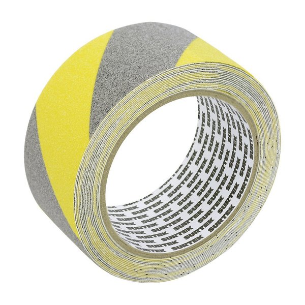 Surtek Black and yellow anti-slip tape 137369